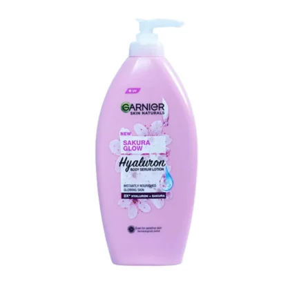 Garnier Skin naturals Sakura Glow Body Serum Lotion 400ml