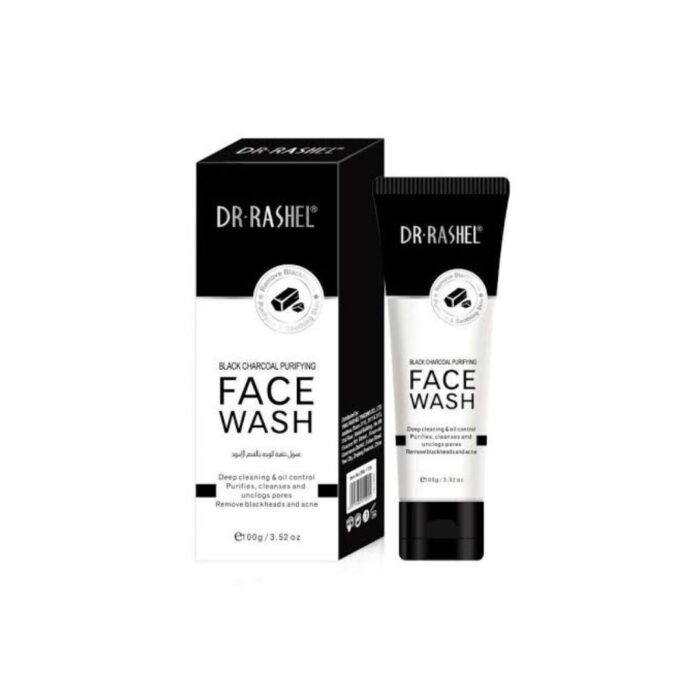 Dr. Rashel Black Charcoal Purifying Face Wash