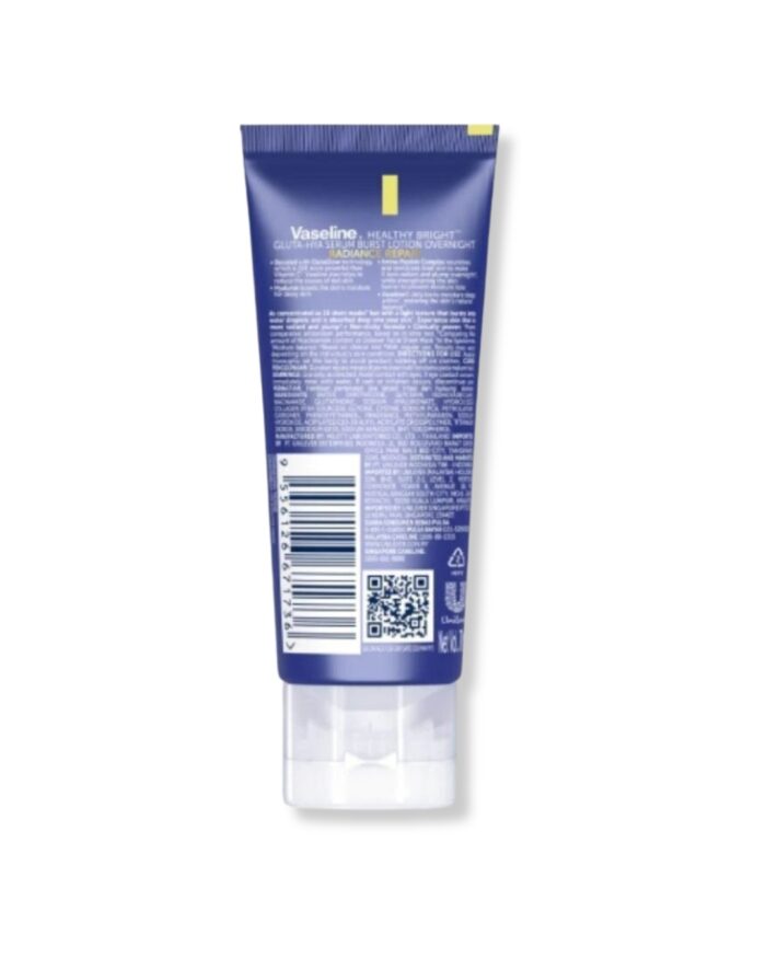 VASELINE® GLUTA-HYA SERUM BURST LOTION OVERNIGHT RADIANCE REPAIR