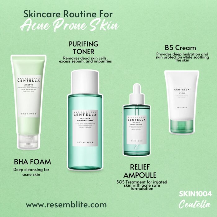 SKIN1004 Madagascar Tea-Trica Acne Prone Care Set - Image 2