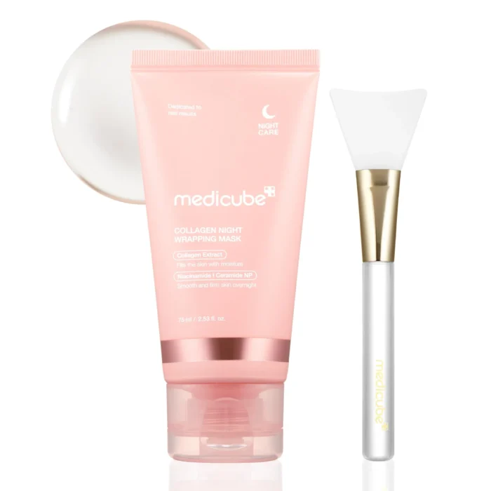 MEDICUBE Collagen Night Wrapping Mask 75ml - Image 6