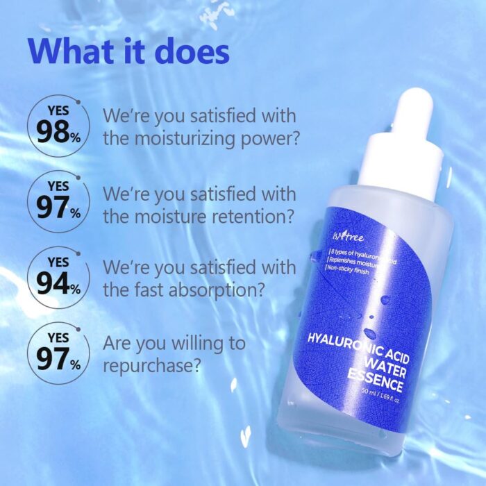 Isntree Hyaluronic Acid Water Essence 50ml - Image 2