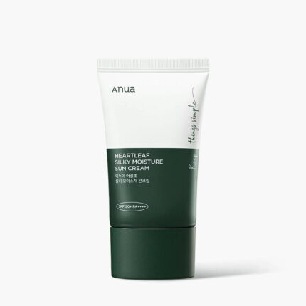 ANUA Heartleaf Silky Moisture Sunscreen SPF 50 -  50ml