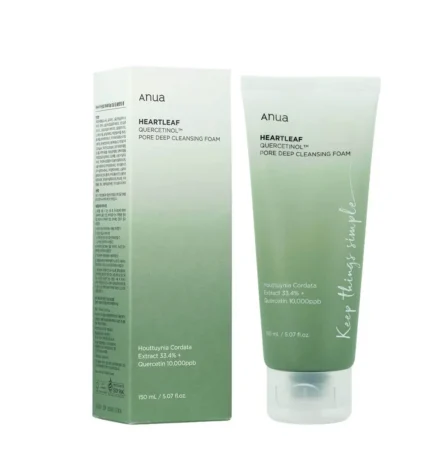 Anua Heartleaf Quercetinol Pore Deep Cleansing Foam 150ml