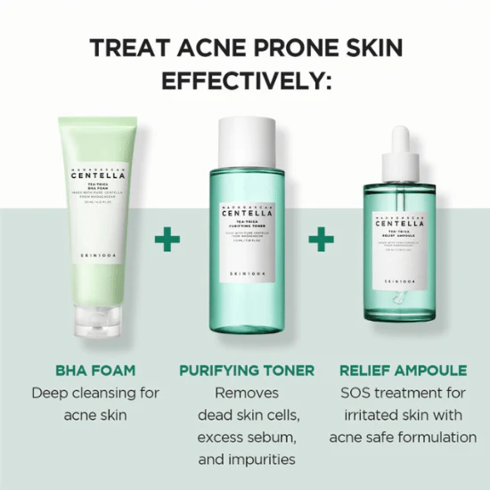 SKIN1004 Centella Tea-Trica BHA Foam 125ml - Image 4