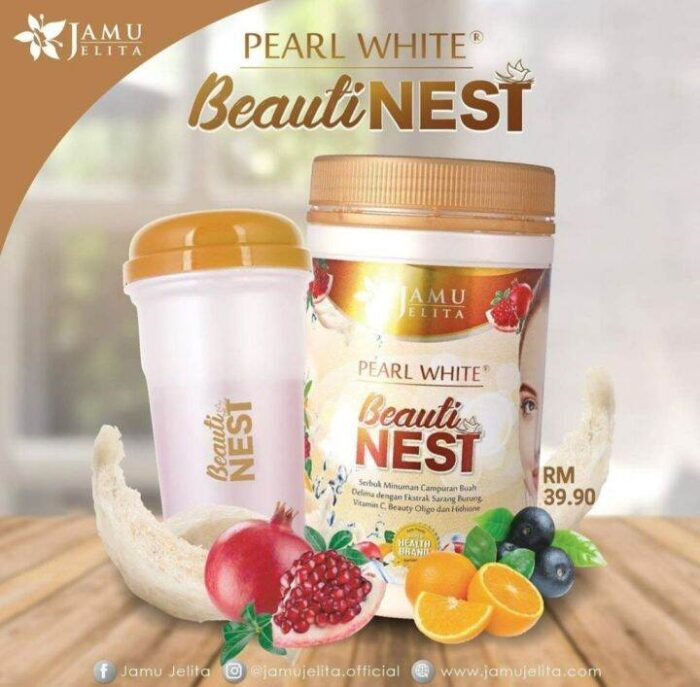 Jamu Jelita Pearl White Beauti Nest 400g - Image 3