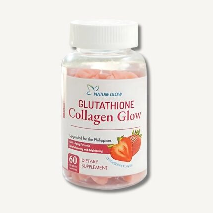 Natural Glow Glutathione Collagen Gummies - Strawberry Flavor
