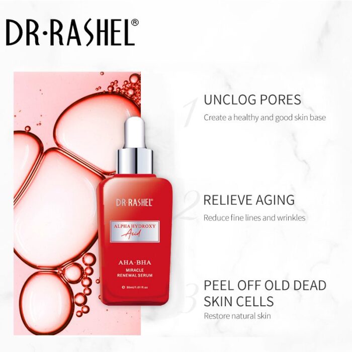 Dr.Rashel AHA BHA Miracle Renewal Serum 50ml - Image 2
