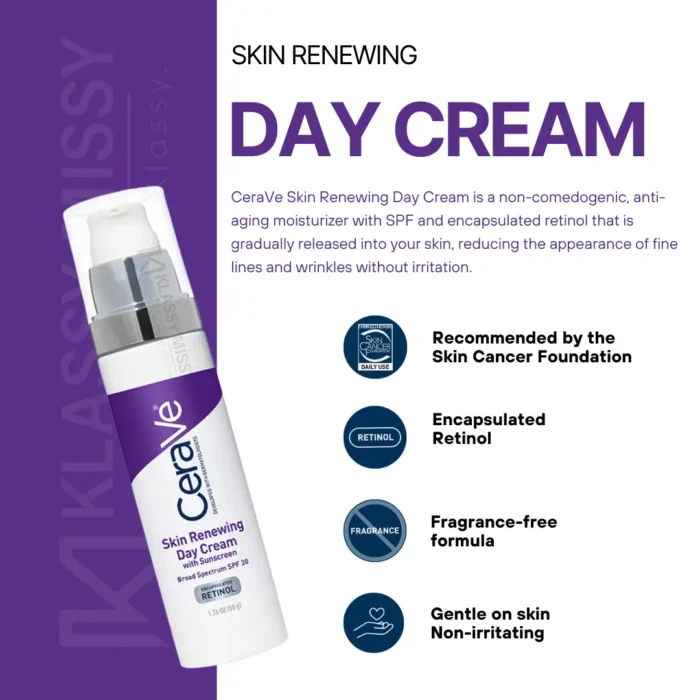 CeraVe Skin Renewing Day Cream With SPF30 50g - Image 2