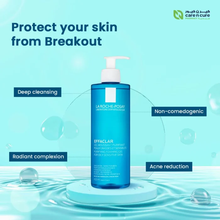 LA ROCHE-POSAY FOAMING FACIAL WASH 400ML - Image 3